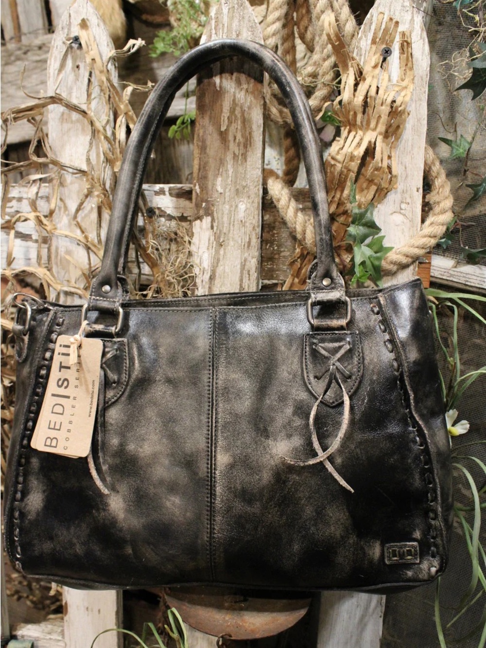 Bed|Stu Rockababy Black Hand Wash Handbag NWOT